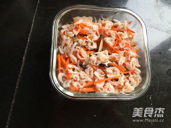 Microwave Shrimp Skin Mushroom Tofu recipe