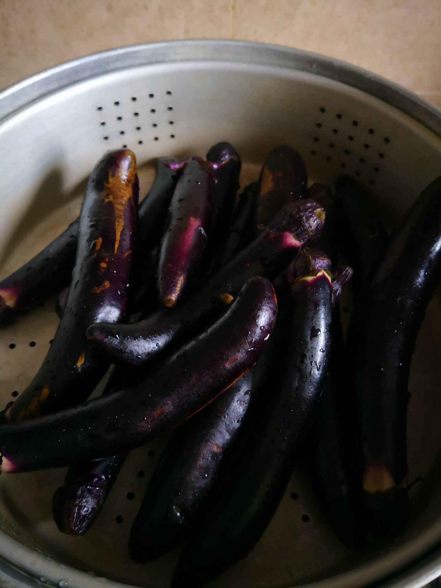 Millet Spicy Eggplant recipe