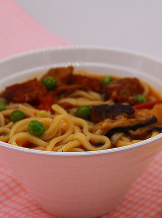 Pea Beef Noodle recipe