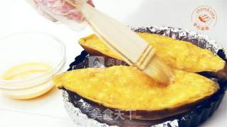 Baked Sweet Potato with Cheese recipe