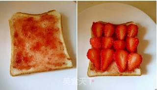 Toast Purple Sweet Potato Shuangpin recipe