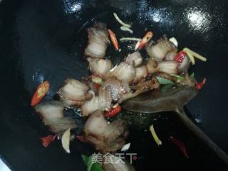 Griddle Bacon and Pleurotus Eryngii recipe