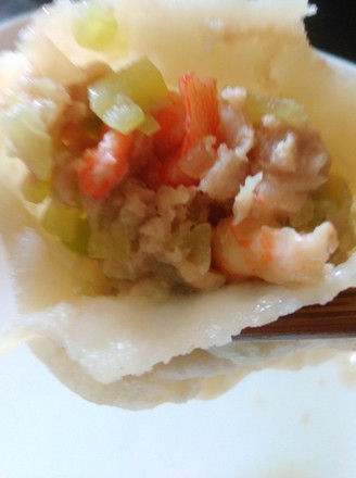 Steamed Dumplings with Shrimp and Jade