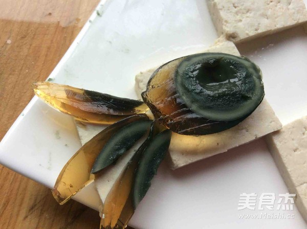 Preserved Egg Tofu recipe