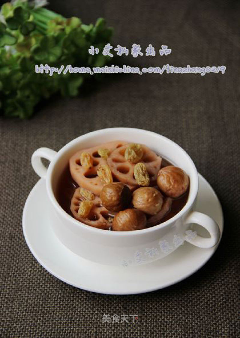 Lotus Root Chestnut Syrup recipe