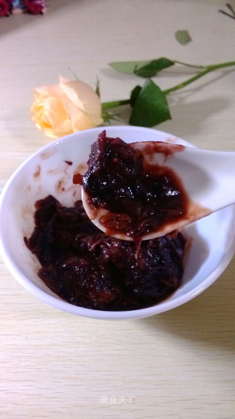 Super Delicious Bread Machine Version of The Flower Sauce-wolfberry Red Jujube Red Sugar Rose Flower Sauce recipe