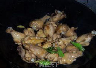 Chicken Wing Root with Mushroom in Oyster Sauce recipe