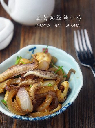 Fried Squid with Bean Sauce and Squid recipe