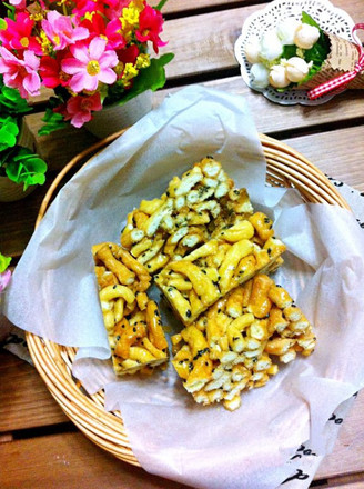 Black Sesame Honey Sachima recipe