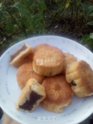 Lemon Bean Paste Mooncakes recipe