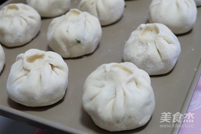 Pork Shepherd's Purse Buns recipe