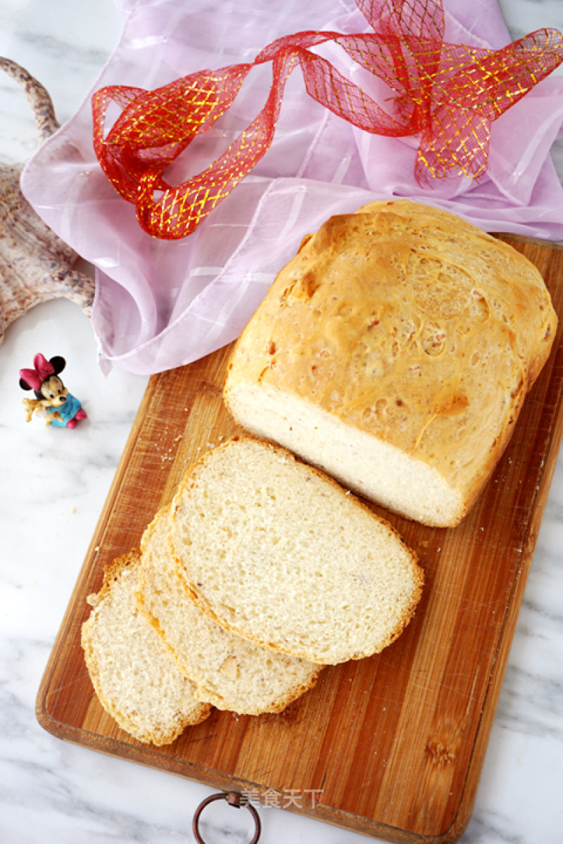 #四session Baking Contest and is Love to Eat Festival#milk-flavored Jackfruit Kernel Bread recipe