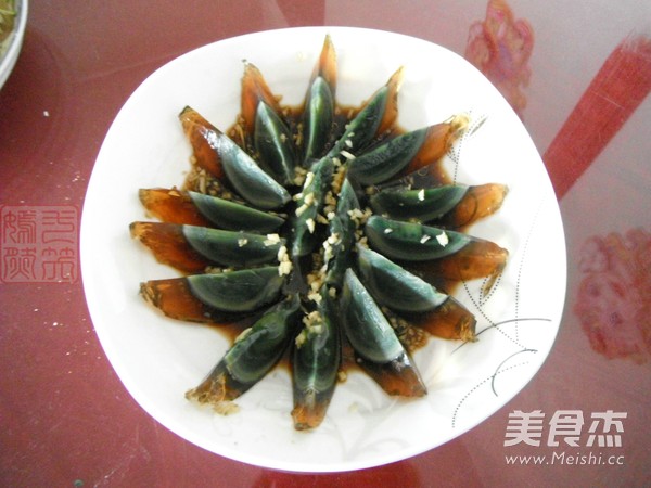 Songhua Egg with Ginger Sauce recipe