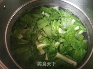 Cabbage in Oyster Sauce recipe