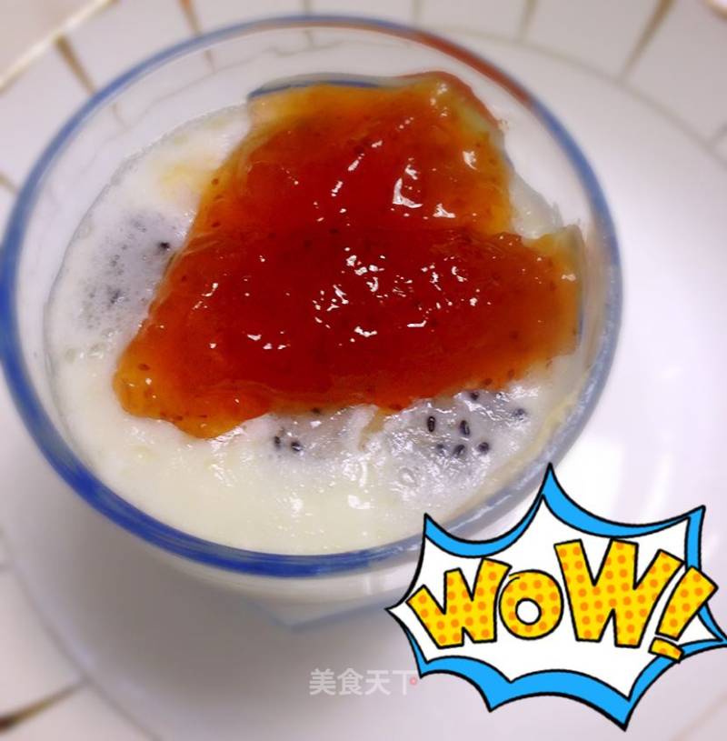 Jam Double Skin Milk recipe