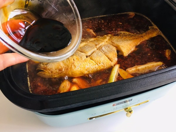 Seasonal Vegetable Hot Pot Fish recipe