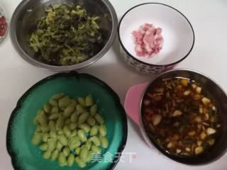 Fried Sauerkraut with Edamame recipe