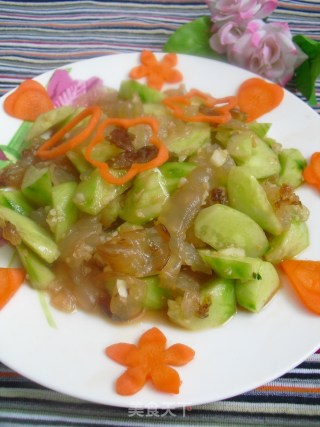 Cold Cucumber Jellyfish Head recipe