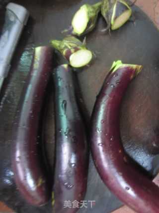 Shredded Purple Eggplant recipe