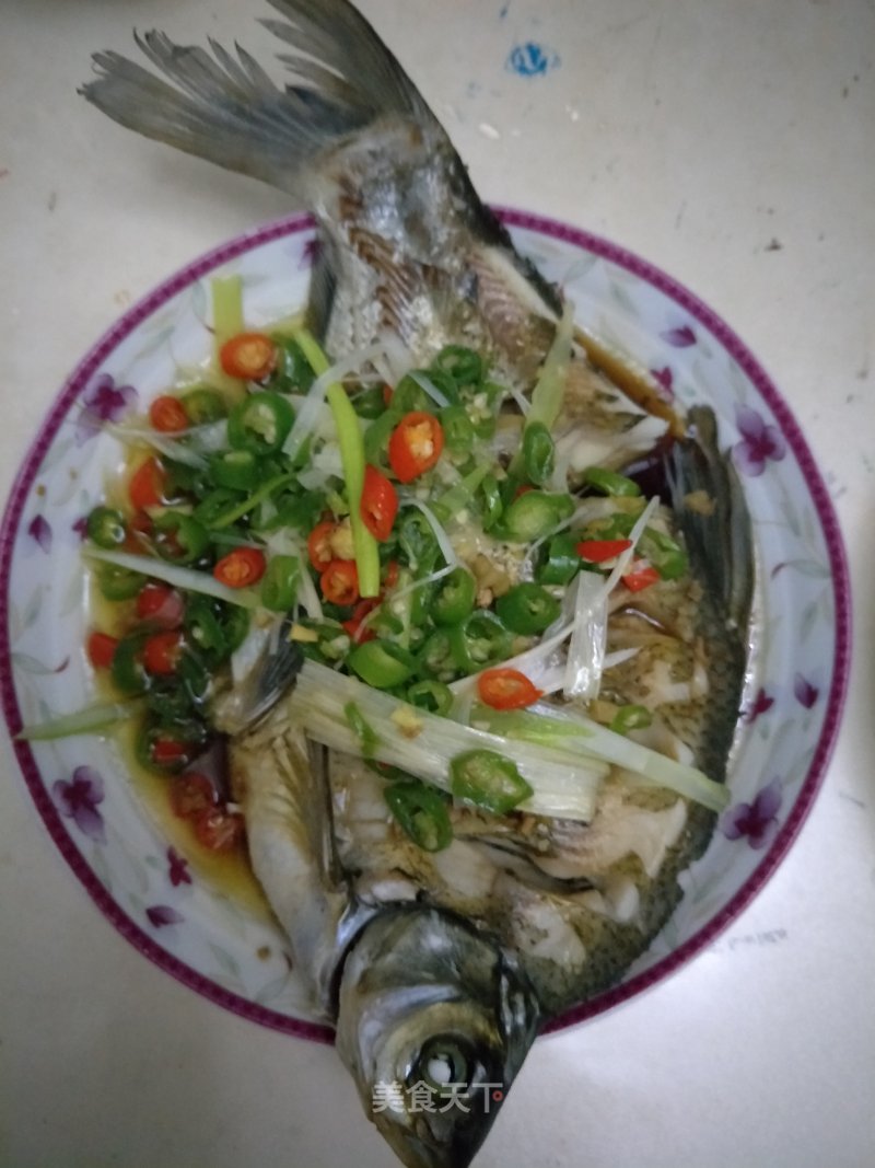 Steamed Spicy Wuchang Fish🐠 recipe