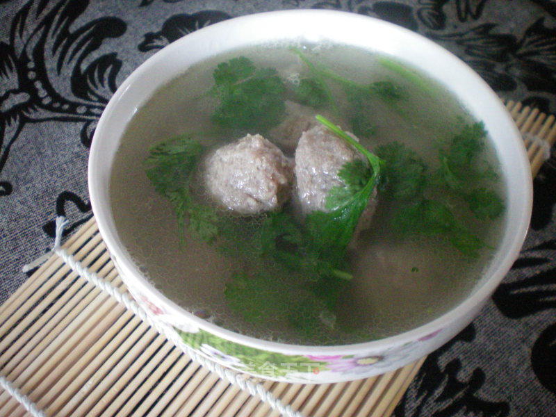 Fish Ball Soup Spanish Mackerel recipe