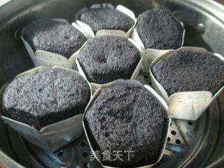 Banana Black Rice Flour Cake recipe