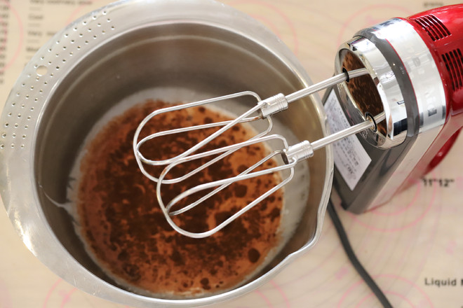 A Cocoa Cake with A Creamy Milk Cover that You Will Fall in Love with in One Bite recipe