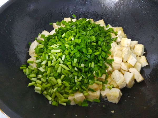 Leek Tofu recipe