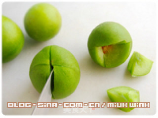 【plum Dew】a Healthy Drink for Green Plums recipe