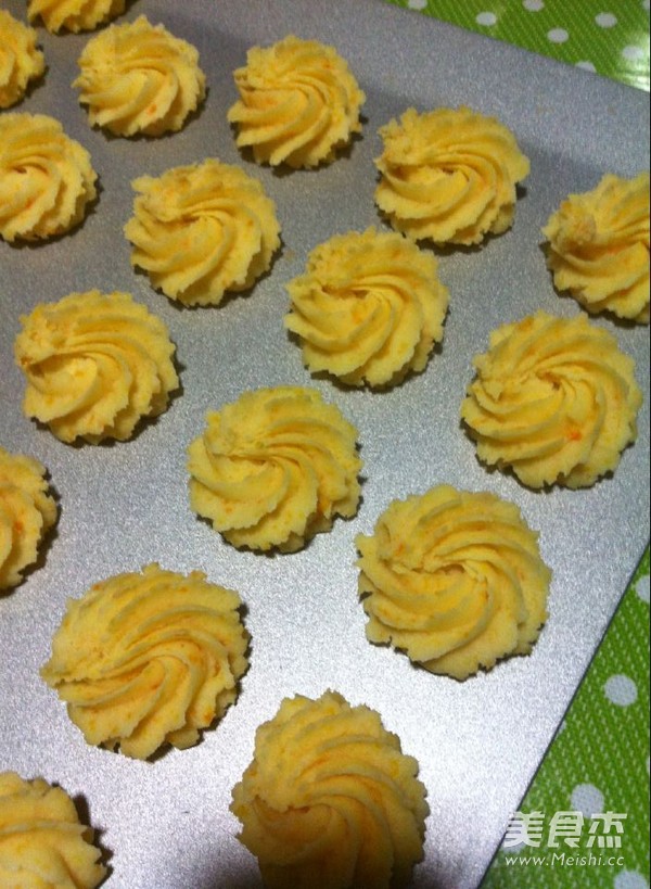 Orange Cookies recipe