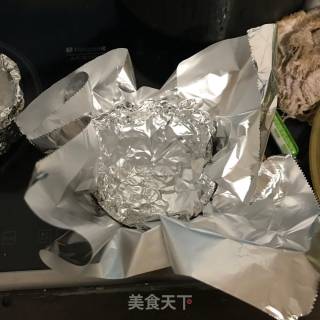 Tin Foil Roasted Brain Flower recipe