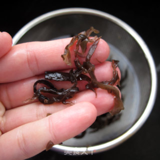 Stir-fried Black Fungus with Sesame Oil recipe