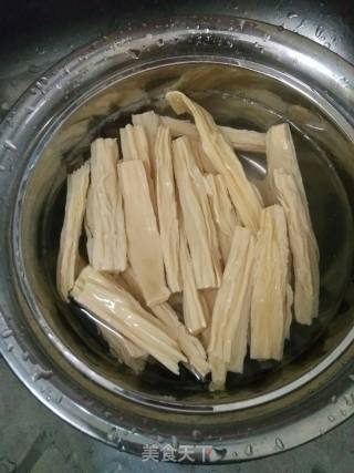 #花样美食# Cold Yuba and Cucumber recipe