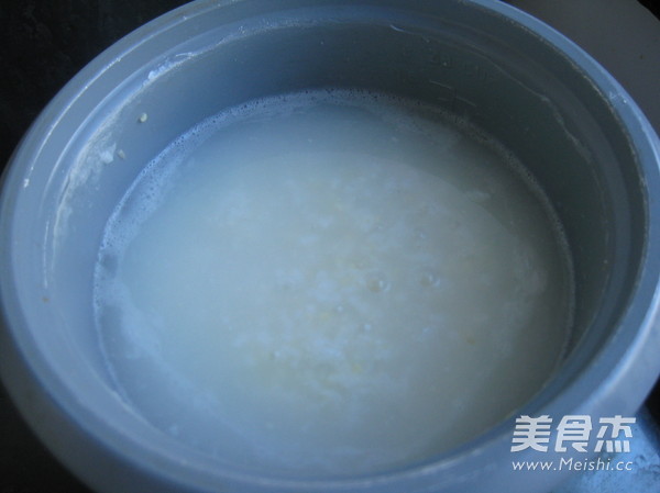 Corn Dregs Rice Porridge recipe