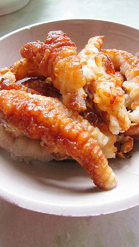 Tiger Skin and Chicken Claws recipe