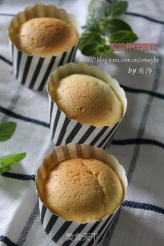 Cups Carrying Away-yogurt Cupcakes recipe