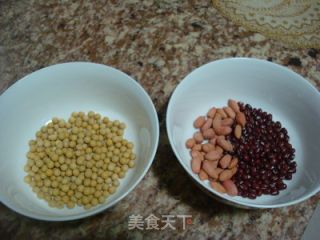 Whitening and Weight Loss-red Bean Peanut Soy Milk recipe