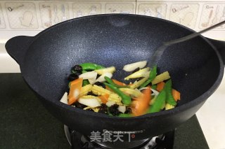 Stir-fried Seasonal Vegetables with Baby Corn recipe