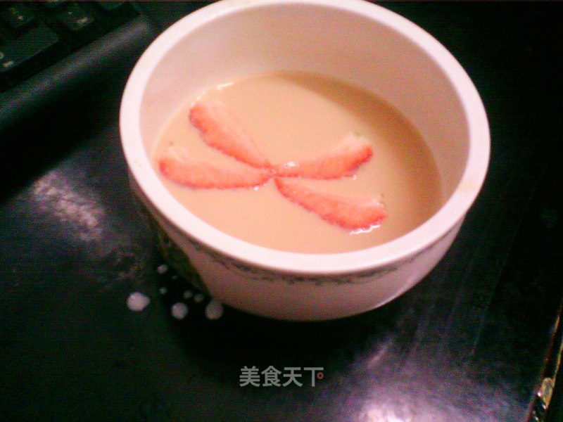 Strawberry Shuangpin Milk Tea recipe