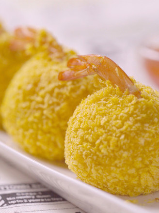 Crispy Non-fried Anchovy Shrimp Balls recipe