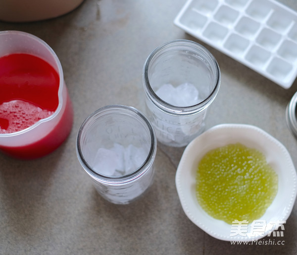 Watermelon Cold Day Sago Juice recipe