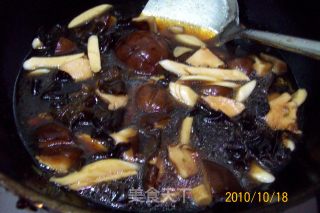 Mushroom Spare Ribs Shanzhen Noodle Soup recipe