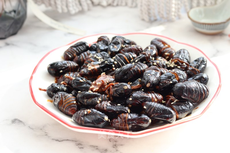 Oyster Sauce Silkworm Chrysalis recipe