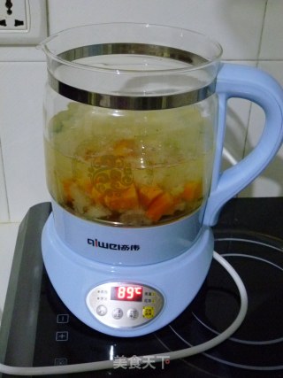 Papaya Golden Ear Soup recipe