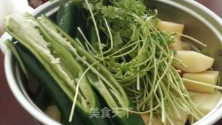 Potato Stew with Chili and Pickles recipe