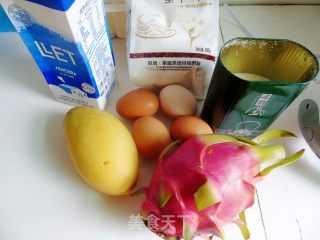 #四session Baking Contest and is Love to Eat Festival#fruit Box Cake recipe