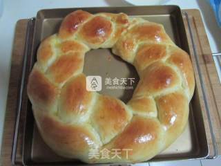 【aca-da600 Chef Machine Trial Report】christmas Wreath Bread recipe