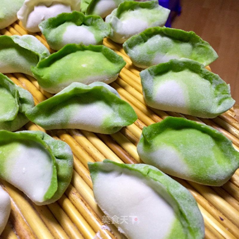 Baicai Jade Steamed Dumplings recipe