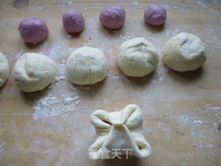 Purple Sweet Potato Mantou recipe