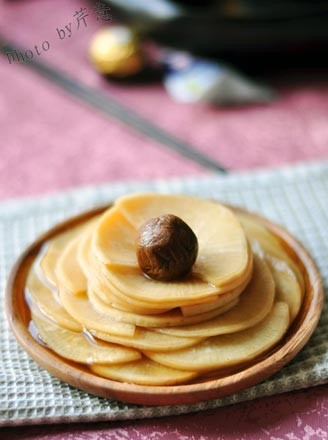 Ebony Radish Slices recipe